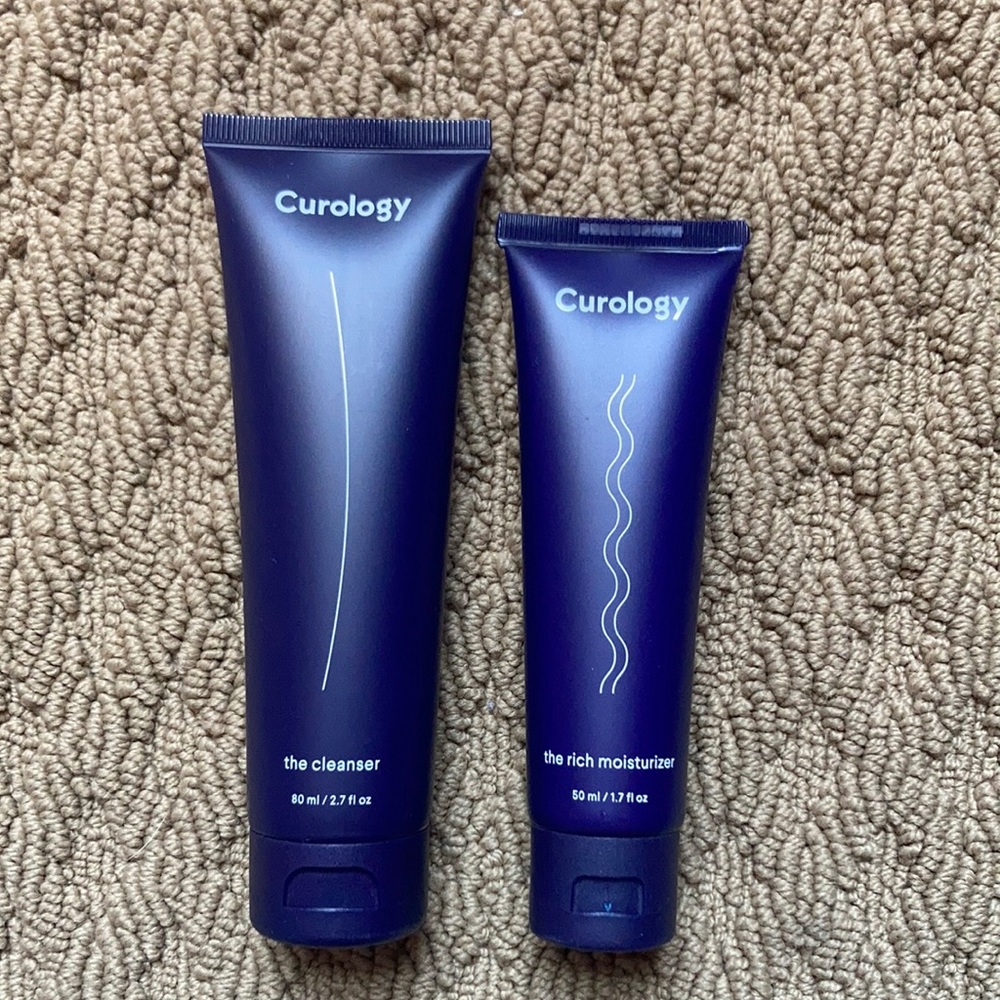 Curology Cleanser and Ultra Rich Moisturizer